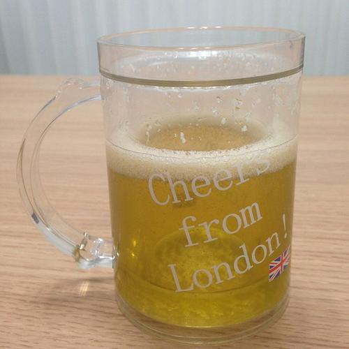 日用百货 酒具 酒杯 啤酒杯子来图定做 高档啤酒杯 塑料啤酒水杯 厂家